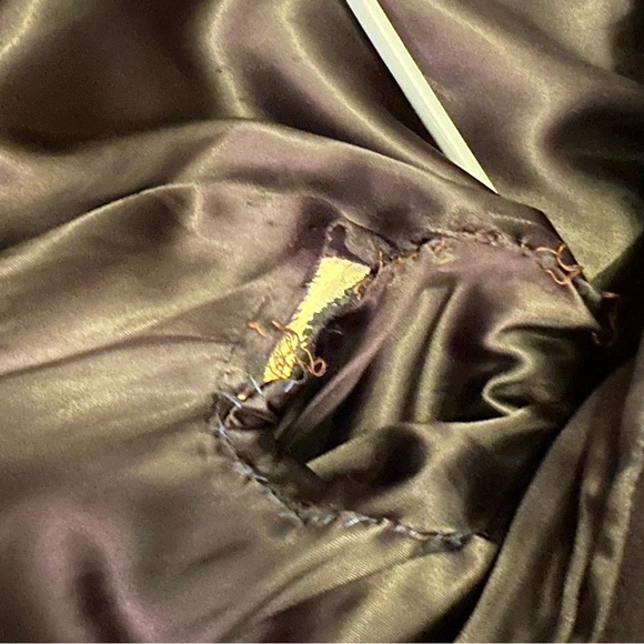 Navy Blue Cashmere Coat - Picture 6 of 6